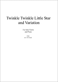 Twinkle Twinkle Little Star and Variation P.O.D. cover Thumbnail